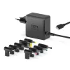 PORT Designs GaN 65W fonte de alimentação USB-C - carregador universal - ficha EU - preto