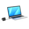 PORT Designs GaN 65W fonte de alimentação USB-C - carregador universal - ficha EU - preto