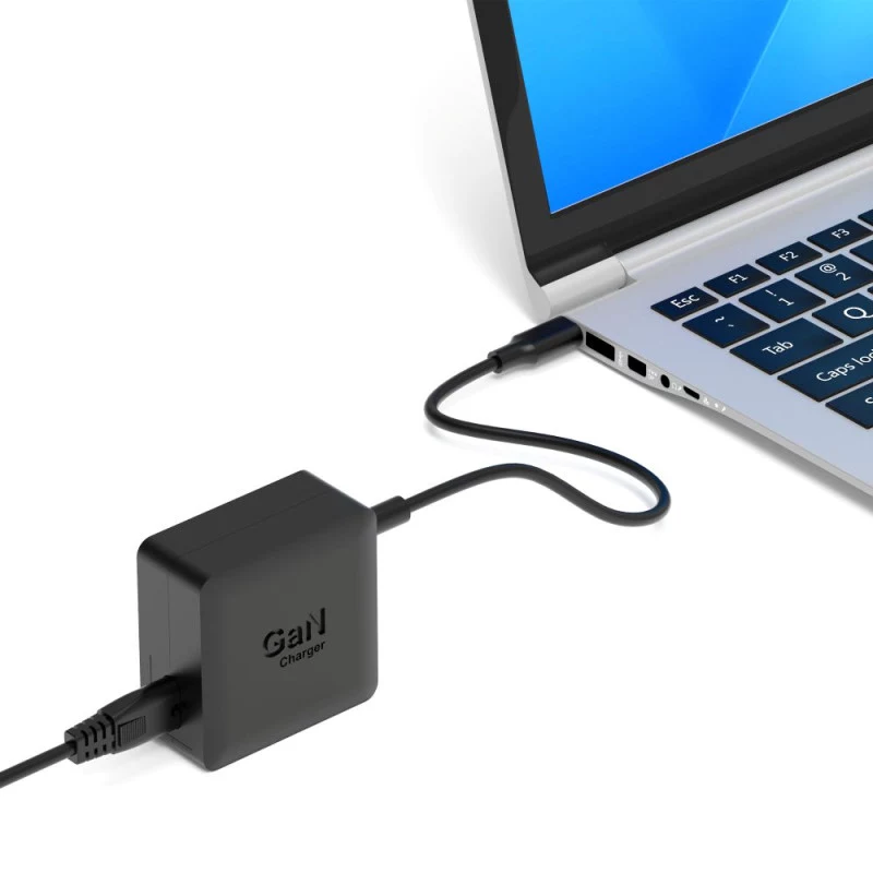PORT Designs GaN 65W fonte de alimentação USB-C com cabo de alimentação EU