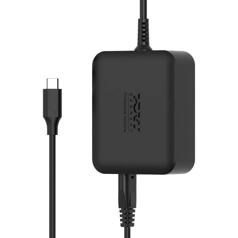 PORT Designs Fonte de alimentação GaN 100W USB-C com cabo de rede EU