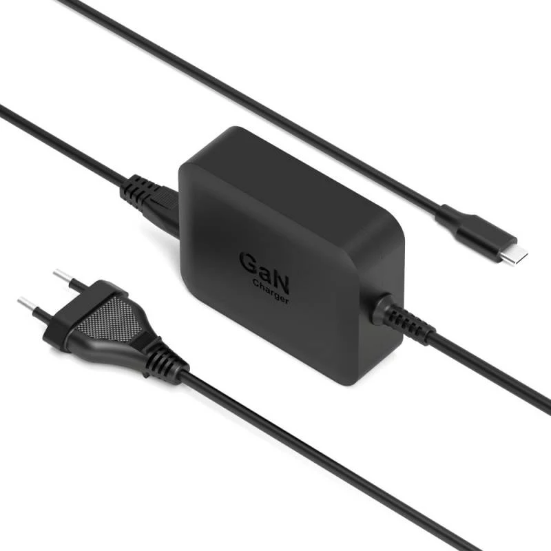 PORT Designs Fonte de alimentação GaN 100W USB-C com cabo de rede EU