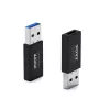 PORT Designs Conversor USB-A para USB-C - Adaptador USB 2.0 - Preto