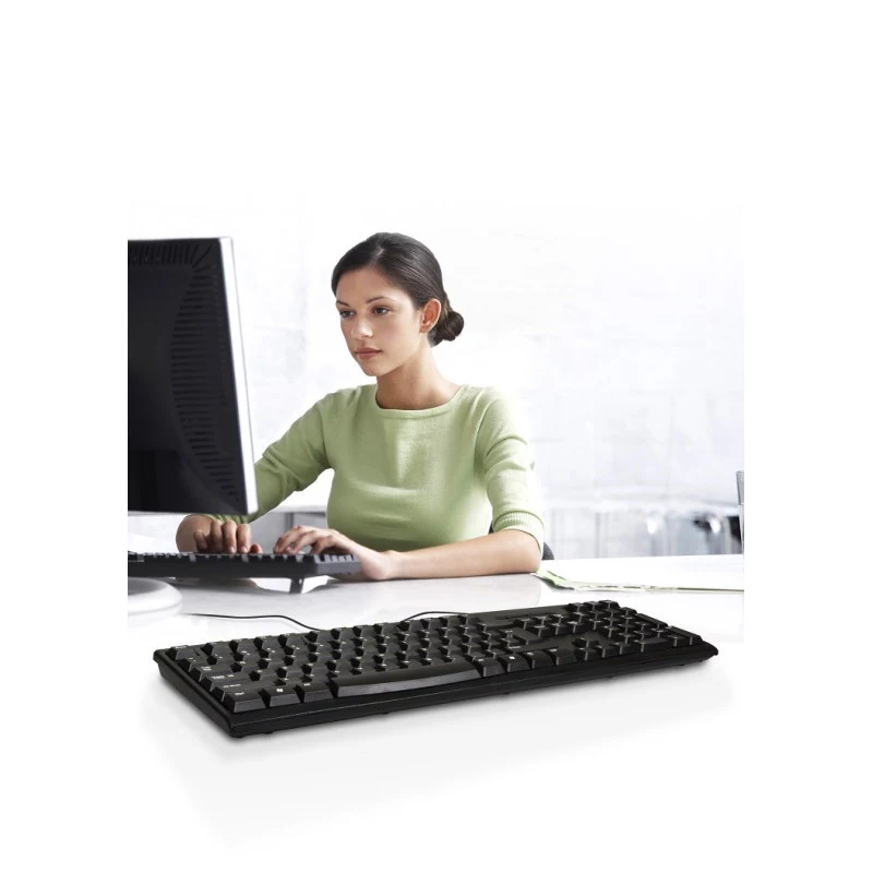 PORT Designs PORT OFFICE Teclado - USB - AZERTY - Layout francês - Preto