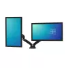 PORT Designs PORT Connect Suporte ajustável para dois monitores - para 2 ecrãs até 32 polegadas - Fixação à mesa/passagem de cabos - Preto