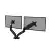 PORT Designs PORT Connect Suporte ajustável para dois monitores - para 2 ecrãs até 32 polegadas - Fixação à mesa/passagem de cabos - Preto