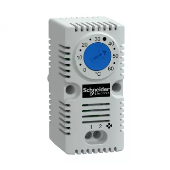 APC NSYCCOTHO termostato para quadros elétricos, NF, 0-60°C, calha DIN, cinzento