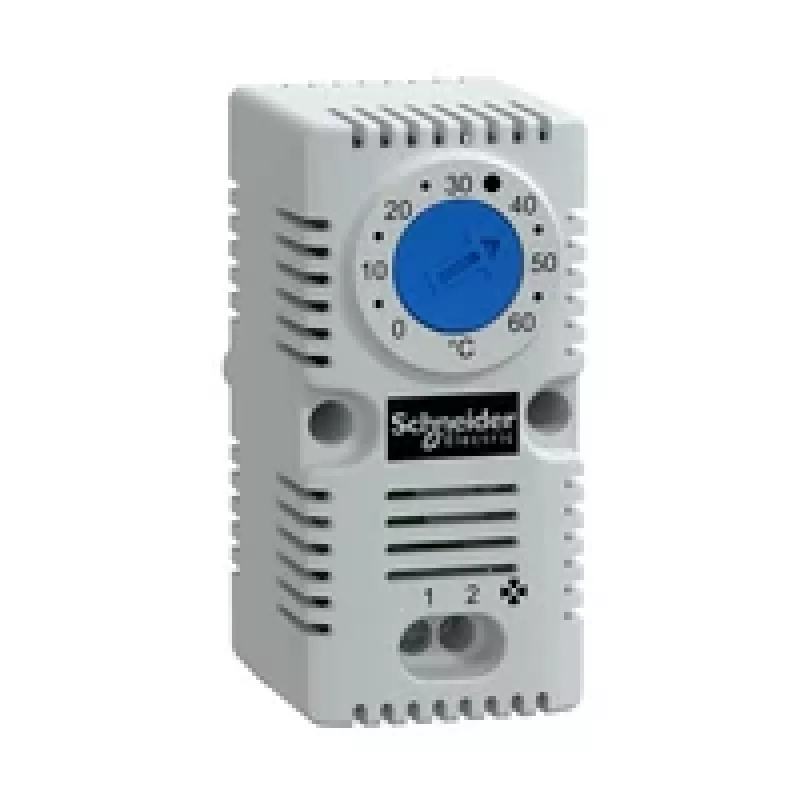APC NSYCCOTHO termostato para quadros elétricos, NF, 0-60°C, calha DIN, cinzento