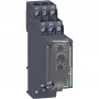 APC RE22R1MYMR relé temporizador multifunções, 0,05 s - 300 h, 24-240 V AC/DC, 1 comutador, 8 A, calha DIN
