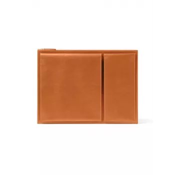 Lexon Flat Pasta para Portátil 14 Polegadas Castanho LN2503M