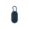 Lexon Mino T Altifalante Bluetooth Portátil com Estação de Carregamento e Mosquetão, Azul-Escuro, IPX4, 3W, TWS, Disparador Remoto para Selfies, LA124DB9