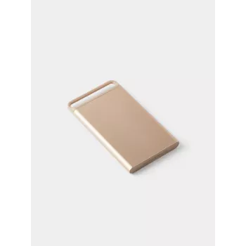 Lexon Nomaday Card Porta-cartões de Visita Dourado Suave LD144D