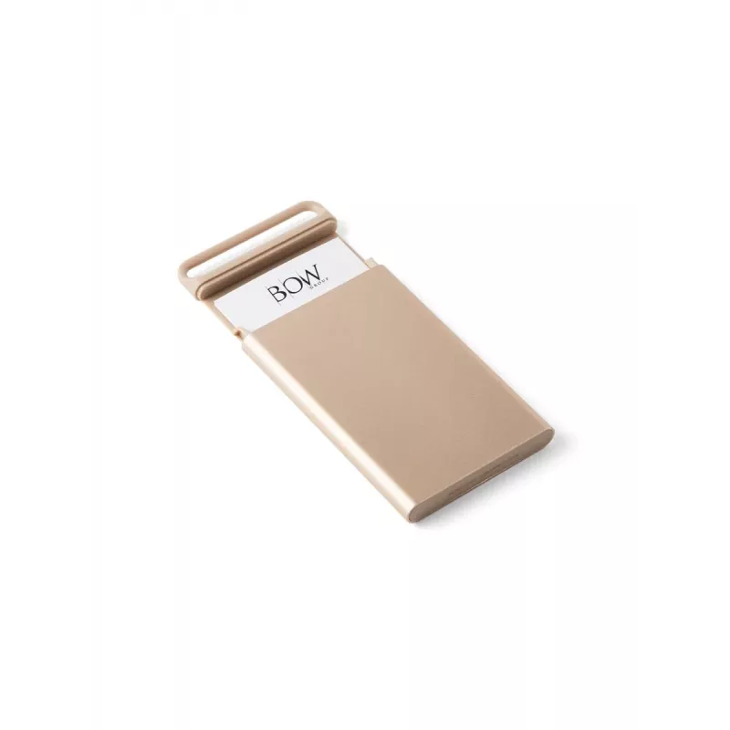Lexon Nomaday Card Porta-cartões de Visita Dourado Suave LD144D