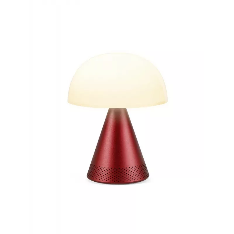 Lexon Mina Audio Candeeiro LED com Coluna Bluetooth Vermelho-escuro LH76DR