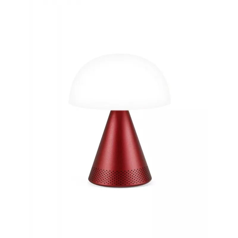 Lexon Mina Audio Candeeiro LED com Coluna Bluetooth Vermelho-escuro LH76DR