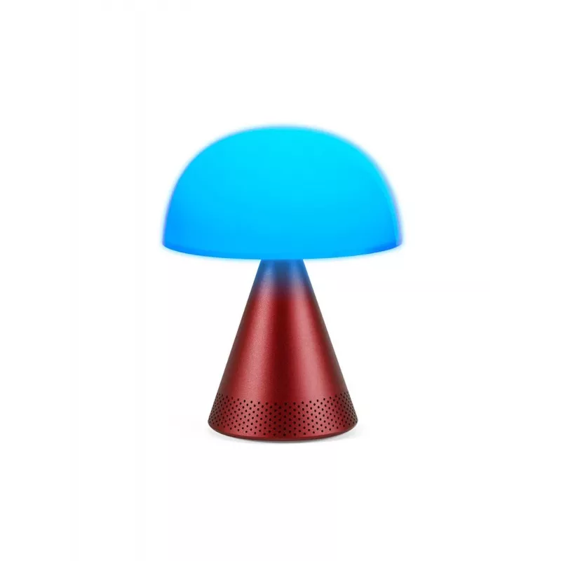 Lexon Mina Audio Candeeiro LED com Coluna Bluetooth Vermelho-escuro LH76DR