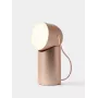 Lexon Orbe candeeiro LED portátil dourado LH88D