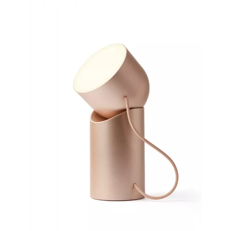 Lexon Orbe candeeiro LED portátil dourado LH88D