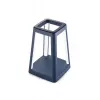 LEXON Lantern Candeeiro LED Portátil com Carregamento sem Fios Qi, Azul Escuro LH94DB