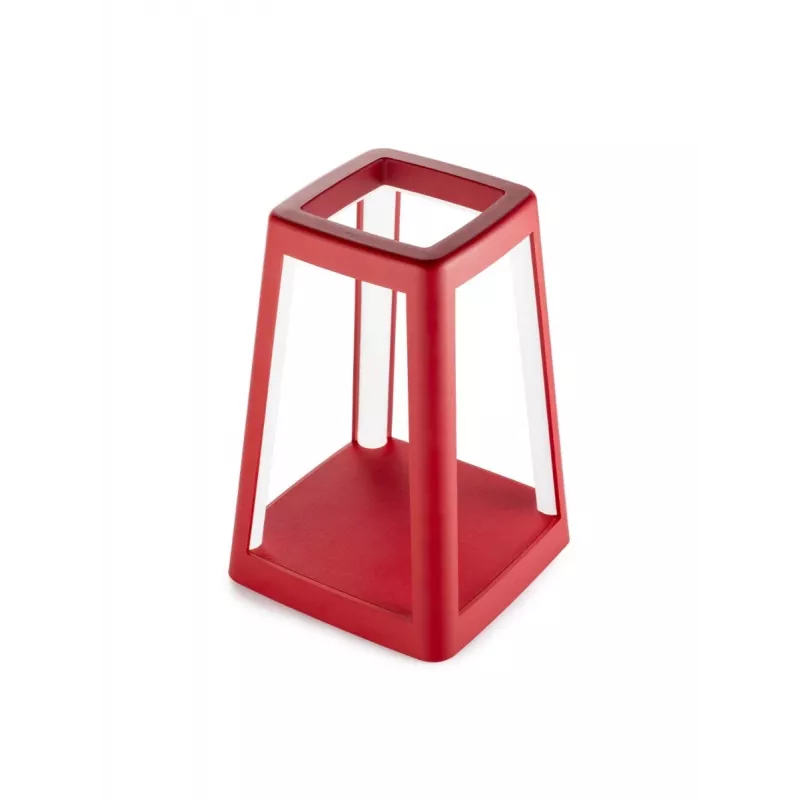 Lexon Lantern Candeeiro LED com Carregador sem Fios Vermelho Escuro LH94DR