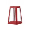 Lexon Lantern Candeeiro LED com Carregador sem Fios Vermelho Escuro LH94DR