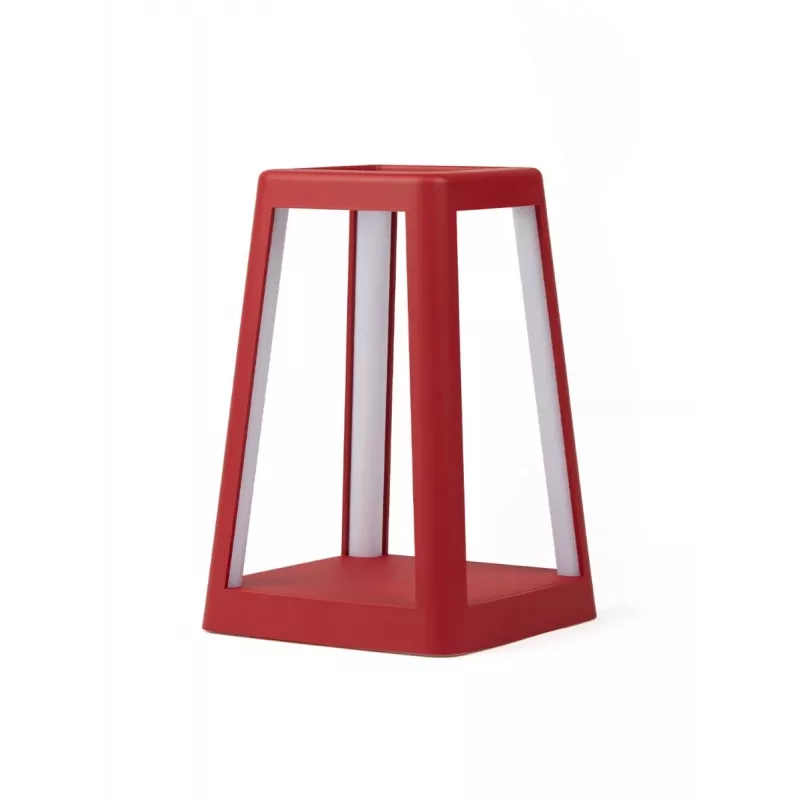 Lexon Lantern Candeeiro LED com Carregador sem Fios Vermelho Escuro LH94DR