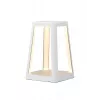 Lexon Lantern Candeeiro LED com Carregador sem Fios Branco LH94W