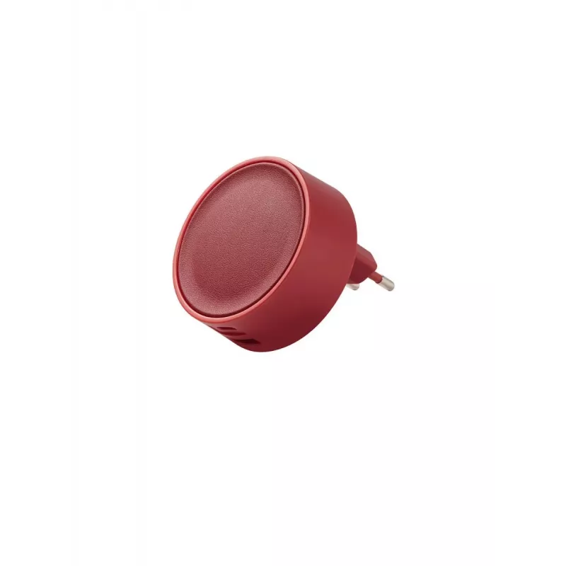 LEXON Poweron Carregador de Parede 30W USB-C/USB-A Vermelho LL152R