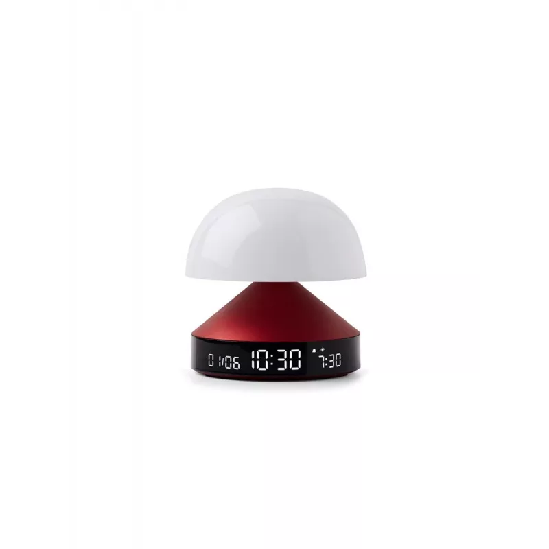 Lexon Mina Sunrise Despertador com Luz de Despertar, Vermelho LR153DR