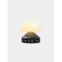 Lexon Mina Sunrise Despertador com Candeeiro, Gun Metal / Cinzento Escuro, LR153MX