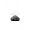 Lexon Mina Sunrise Despertador com Candeeiro, Gun Metal / Cinzento Escuro, LR153MX