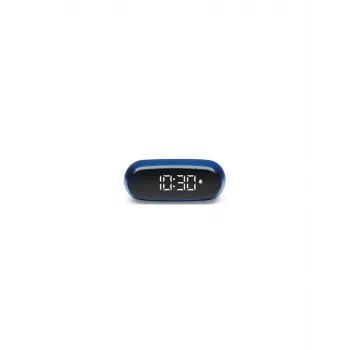 LEXON Minut Mini Despertador Digital Azul Escuro LR154BF