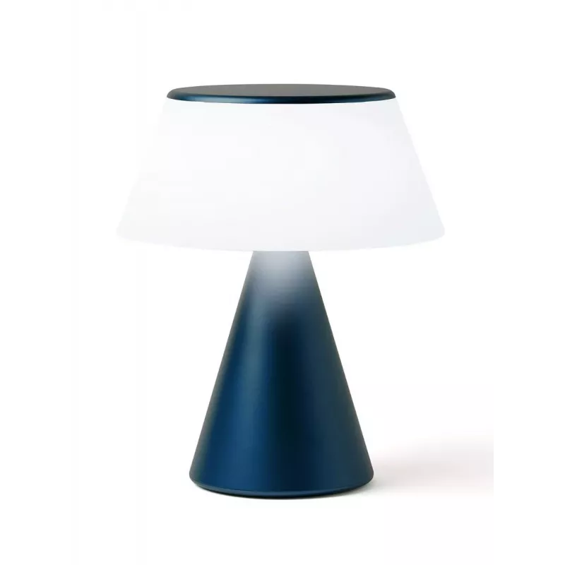 Lexon Luma XL candeeiro LED azul-escuro LH98MDB