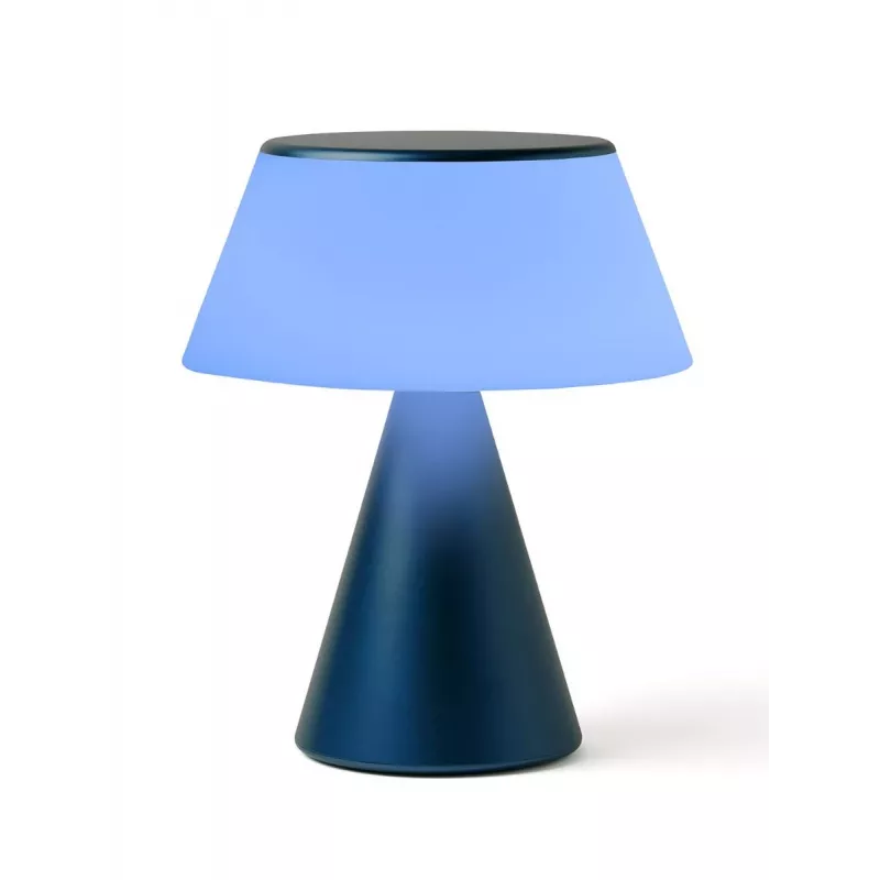 Lexon Luma XL candeeiro LED azul-escuro LH98MDB