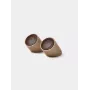 Lexon Ray Conjunto de Altifalantes Bluetooth Magnéticos Vivid Gold LA132VG3