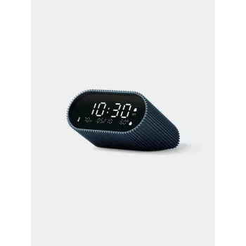 Lexon Ray Clock Despertador Digital com Sensor de Temperatura e Humidade, Azul Oceano LR155OB3