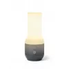 LEXON Terrace+ candeeiro LED 3 em 1 com altifalante Bluetooth e powerbank, cinzento escuro/Gunmetal, LA134X