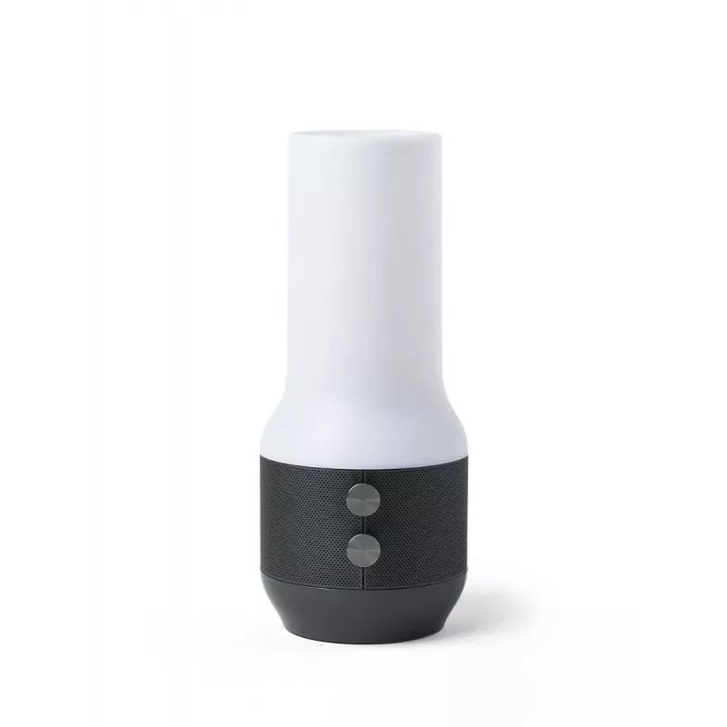 LEXON Terrace+ candeeiro LED 3 em 1 com altifalante Bluetooth e powerbank, cinzento escuro/Gunmetal, LA134X