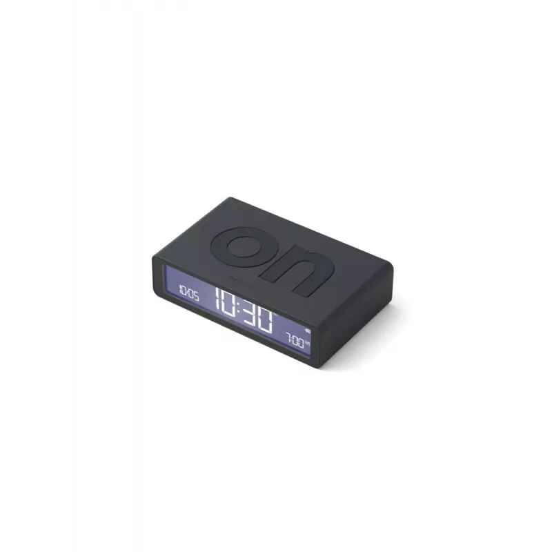 Lexon Flip Classic Despertador Cinzento Escuro LR157G3