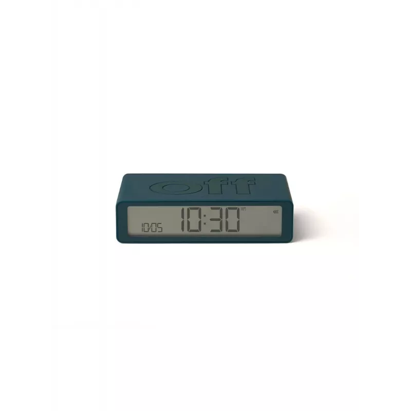 Lexon Flip Classic Despertador de Dois Lados Duck Blue LR157BF9