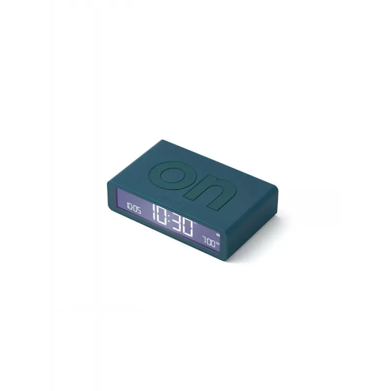 Lexon Flip Classic Despertador de Dois Lados Duck Blue LR157BF9