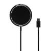 Carregador sem fios compatível com MagSafe Karl Lagerfeld 15W Preto