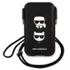 Karl Lagerfeld Ikonik Karl & Choupette Head Capa rígida para iPhone 12 / 12 Pro 6,1