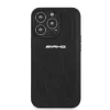 AMG AMHCP13LOSDBK iPhone 13 Pro Hardcase Couro Curved Lines Preto