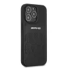 AMG AMHCP13LOSDBK iPhone 13 Pro Hardcase Couro Curved Lines Preto