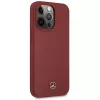 MERCEDES-BENZ MEHCP13LSILRE Silicone Line Capa rígida para iPhone 13 Pro / 13 6,1
