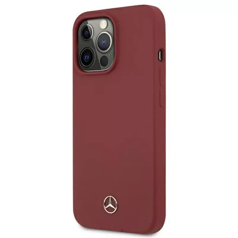 MERCEDES-BENZ MEHCP13XSILRE Hardcase silicone para Apple iPhone 13 Pro Max 6,7