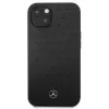 Mercedes-Benz iPhone 13 Mini Hardcase Couro Stars Pattern Preto