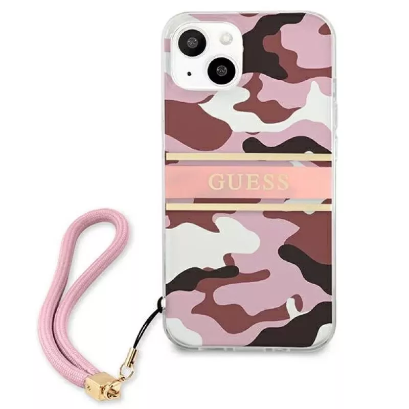 Guess GUHCP13MKCABPI Capa rígida para iPhone 13 / 14 / 15 6,1