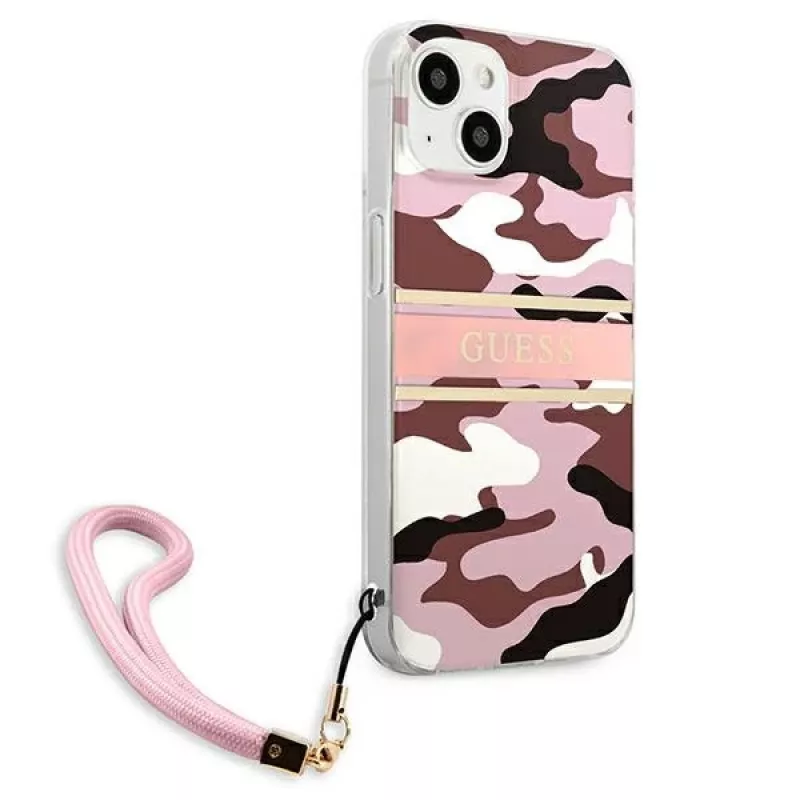 Guess GUHCP13MKCABPI Capa rígida para iPhone 13 / 14 / 15 6,1