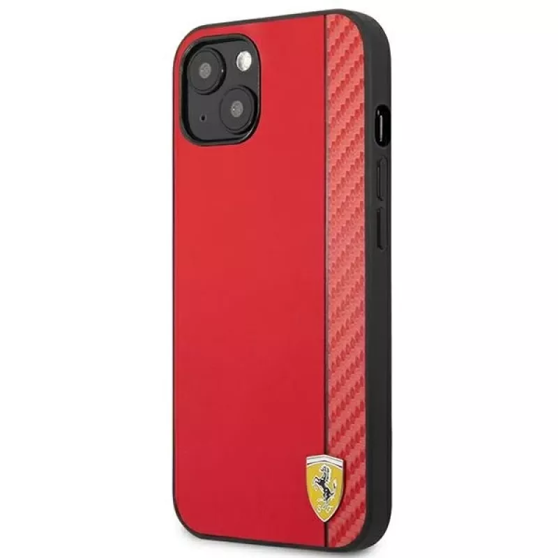 Ferrari On Track Carbon Stripe Capa rígida para Apple iPhone 13 mini 5,4